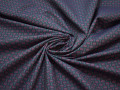 Рубашечная синяя красная ткань геометрия хлопок ЕВ526
