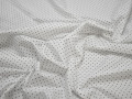 Рубашечная белая черная ткань полиэстер хлопок ББ33