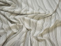 Рубашечная белая серебряная ткань хлопок эластан полиэстер БГ249