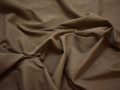 Костюмная серая коричневая ткань хлопок эластан ВД559