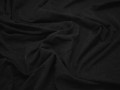 Трикотаж фактурный черный хлопок полиэстер АК512