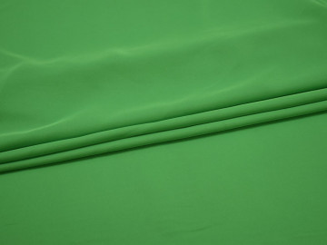 Плательная зеленая ткань полиэстер ДЁ49