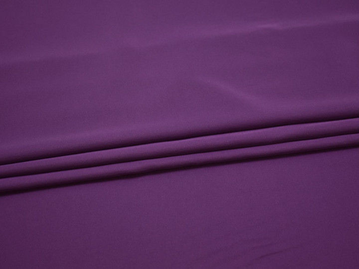 Плательная фиолетовая ткань полиэстер ДЁ410