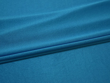 Трикотаж голубой вискоза АД216