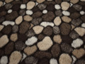 Пальтовая бежевая коричневая ткань шерсть полиэстер ГЖ224
