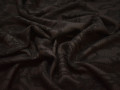 Пальтовая коричневая ткань цветы шерсть полиэстер ГЖ122