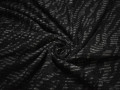 Пальтовая черная серая ткань абстракция шерсть полиэстер ГЁ328