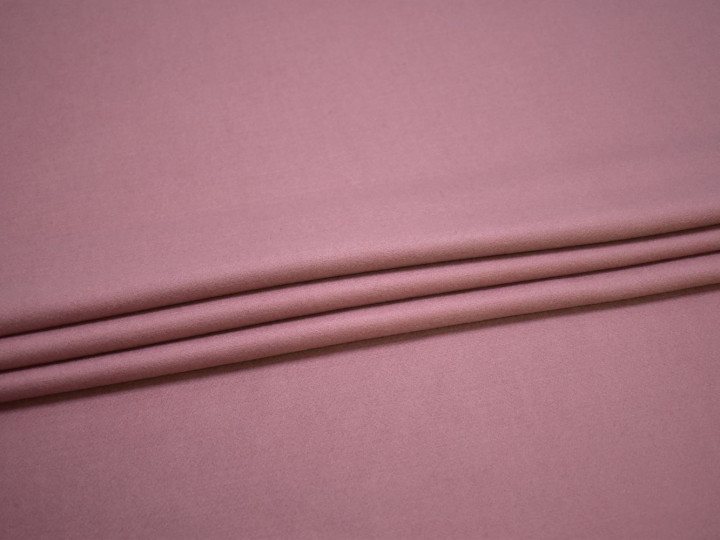 Пальтовая розовая ткань полиэстер ГЁ410