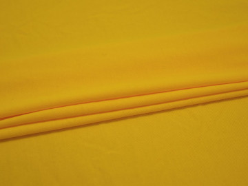 Трикотаж желтый хлопок АД163