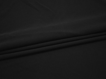 Костюмная черная ткань полиэстер эластан ВВ660
