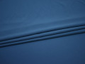 Плательный креп синий полиэстер эластан БД797