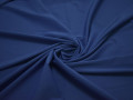 Плательная синяя ткань полиэстер БД776