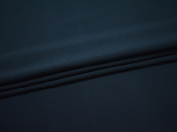 Костюмная синяя ткань хлопок эластан полиэстер АЛ45