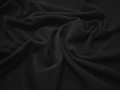 Пальтовая черная ткань шерсть ГЖ239