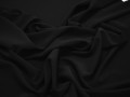 Плательная черная ткань вискоза эластан БД711