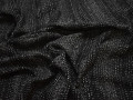 Пальтовая черная серая ткань шерсть полиэстер ГЁ638