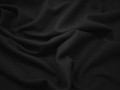 Пальтовая черная ткань полиэстер эластан ГД485