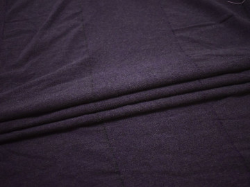Костюмная фиолетовая ткань шерсть полиэстер ГД482