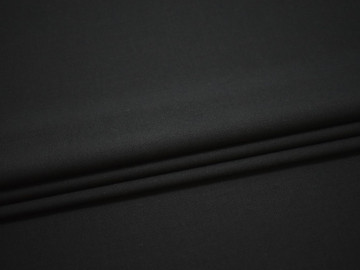 Костюмная темно-серая ткань шерсть полиэстер ГД178