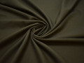 Костюмная цвета хаки ткань шерсть полиэстер ГД360