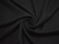 Пальтовая черная ткань полиэстер эластан ГЖ144
