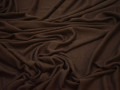 Трикотаж коричневый шерсть полиэстер АГ631
