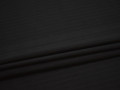 Костюмная черная ткань полоска вискоза полиэстер эластан ВД267