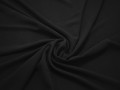 Трикотаж черного цвета полиэстер АВ654