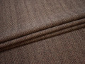 Пальтовая бежевая черная ткань шерсть полиэстер ГЁ353