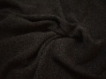 Пальтовая черная коричневая ткань шерсть полиэстер ГЁ354