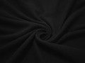 Пальтовая черная фактурная ткань шерсть полиэстер ГЁ440