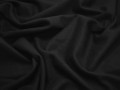 Пальтовая черная ткань шерсть полиэстер ГЁ358