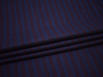 Костюмная синяя ткань шерсть полиэстер ГЖ438