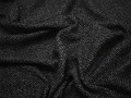 Костюмная букле черная серая ткань шерсть полиэстер хлопок ГЁ166