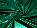 Парча-стрейч зеленого цвета полиэстер ГГ217