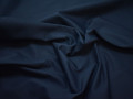 Костюмная синяя ткань хлопок полиэстер ВВ473