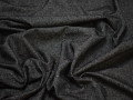 Костюмная серая черная ткань шелк хлопок ГГ563