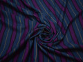 Рубашечная синяя фиолетовая ткань хлопок ЕБ640