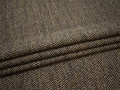 Пальтовая коричневая ткань шерсть полиэстер ДЛ414