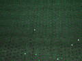 Сетка зеленая с пайетками полиэстер ГВ394