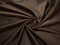Костюмная коричневая ткань хлопок эластан полиэстер ВЕ167