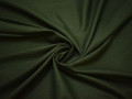 Костюмная зеленая ткань хлопок полиэстер ВВ280