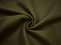Костюмная цвета хаки ткань шерсть полиэстер ГЖ545