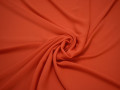 Плательная оранжевая ткань полиэстер БА195