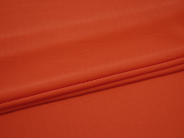 Плательная оранжевая ткань полиэстер БА195