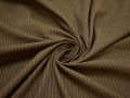 Рубашечная коричневая ткань полоска хлопок БГ2100