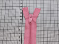 Неразъёмная молния розового цвета 12 см, тип 5, пластик М5Р626