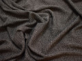 Костюмная коричневая ткань полиэстер эластан ВА666