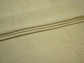 Костюмная фактурная оливковая ткань полиэстер ВВ661