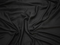 Трикотаж черный хлопок полиэстер АЕ586
